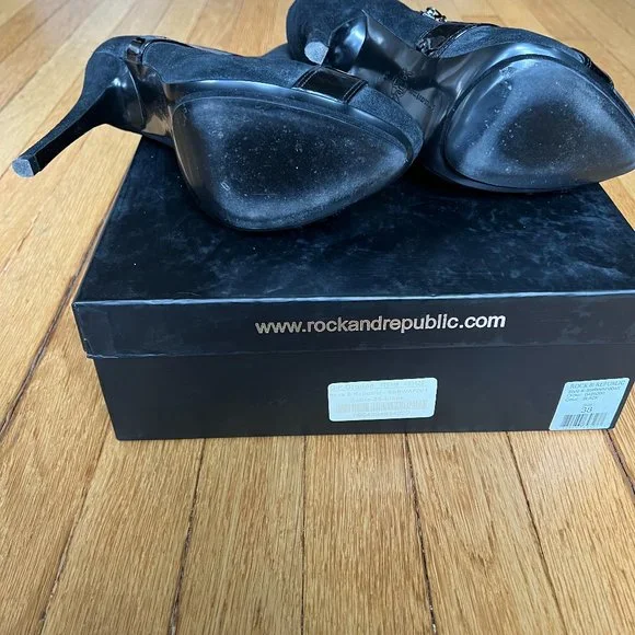 Rock & Republic Sabra Ankle Boot Size 38/8 - Picture 6 of 9